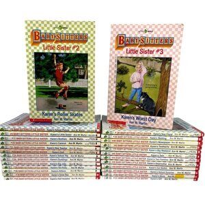 Lot Of 27 Baby-Sitters Club Little Sister Book Ann M Martin Scholastic Paperback